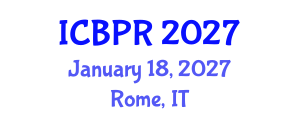 International Conference on Buddhism and Philosophy of Religion (ICBPR) January 18, 2027 - Rome, Italy International Conference on Buddhism and Philosophy of Religion (ICBPR) January 18, 2027 - Rome, Italy