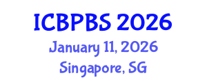 International Conference on Buddhist Philosophy and Buddhist Studies (ICBPBS) January 11, 2026 - Singapore, Singapore