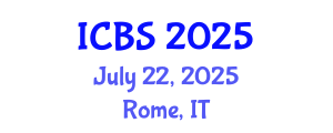 International Conference on Buddhist Studies (ICBS) July 22, 2025 - Rome, Italy