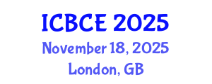 International Conference on Building and Civil Engineering (ICBCE) November 18, 2025 - London, United Kingdom