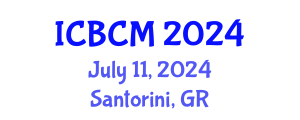 International Conference on Building and Construction Materials (ICBCM) July 11, 2024 - Santorini, Greece