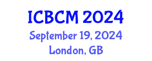 International Conference on Building and Construction Materials (ICBCM) September 19, 2024 - London, United Kingdom