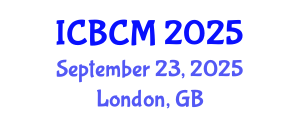 International Conference on Building and Construction Materials (ICBCM) September 23, 2025 - London, United Kingdom