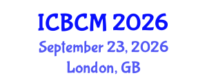 International Conference on Building and Construction Materials (ICBCM) September 23, 2026 - London, United Kingdom