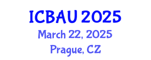International Conference on Building, Architecture and Urbanism (ICBAU) March 22, 2025 - Prague, Czechia