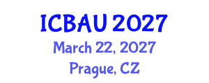 International Conference on Building, Architecture and Urbanism (ICBAU) March 22, 2027 - Prague, Czechia International Conference on Building, Architecture and Urbanism (ICBAU) March 22, 2027 - Prague, Czechia
