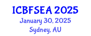 International Conference on Building Fire Safety Engineering and Applications (ICBFSEA) January 30, 2025 - Sydney, Australia