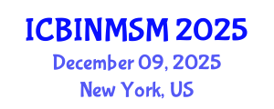 International Conference on Building Information Models and Space Management (ICBINMSM) December 09, 2025 - New York, United States