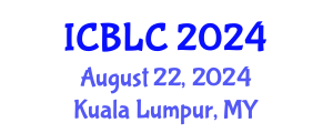 International Conference on Building Learning Communities (ICBLC) August 22, 2024 - Kuala Lumpur, Malaysia