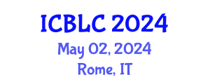 International Conference on Building Learning Communities (ICBLC) May 02, 2024 - Rome, Italy
