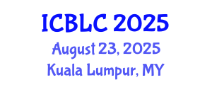 International Conference on Building Learning Communities (ICBLC) August 23, 2025 - Kuala Lumpur, Malaysia