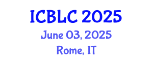 International Conference on Building Learning Communities (ICBLC) June 03, 2025 - Rome, Italy