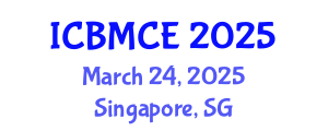 International Conference on Building Materials and Civil Engineering (ICBMCE) March 24, 2025 - Singapore, Singapore