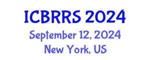 International Conference on Building Resilience, Risks and Sustainability (ICBRRS) September 12, 2024 - New York, United States