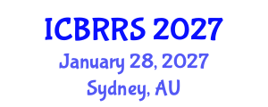 International Conference on Building Resilience, Risks and Sustainability (ICBRRS) January 28, 2027 - Sydney, Australia International Conference on Building Resilience, Risks and Sustainability (ICBRRS) January 28, 2027 - Sydney, Australia