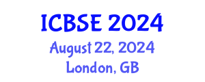 International Conference on Building Science and Engineering (ICBSE) August 22, 2024 - London, United Kingdom