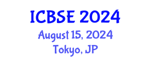International Conference on Building Science and Engineering (ICBSE) August 15, 2024 - Tokyo, Japan