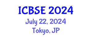 International Conference on Building Science and Engineering (ICBSE) July 22, 2024 - Tokyo, Japan