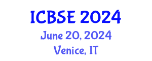 International Conference on Building Science and Engineering (ICBSE) June 20, 2024 - Venice, Italy