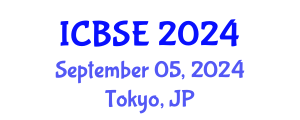 International Conference on Building Science and Engineering (ICBSE) September 05, 2024 - Tokyo, Japan