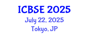 International Conference on Building Science and Engineering (ICBSE) July 22, 2025 - Tokyo, Japan