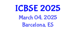 International Conference on Building Science and Engineering (ICBSE) March 04, 2025 - Barcelona, Spain