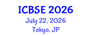 International Conference on Building Science and Engineering (ICBSE) July 22, 2026 - Tokyo, Japan