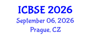 International Conference on Building Science and Engineering (ICBSE) September 06, 2026 - Prague, Czechia