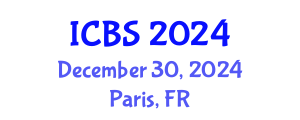International Conference on Building Science (ICBS) December 30, 2024 - Paris, France