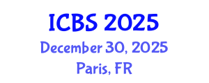 International Conference on Building Science (ICBS) December 30, 2025 - Paris, France