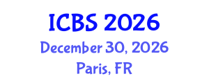 International Conference on Building Science (ICBS) December 30, 2026 - Paris, France International Conference on Building Science (ICBS) December 30, 2026 - Paris, France