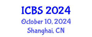 International Conference on Building Simulation (ICBS) October 10, 2024 - Shanghai, China