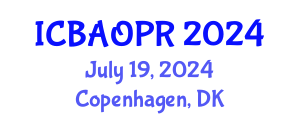 International Conference on Business Analytics and Operational Research (ICBAOPR) July 19, 2024 - Copenhagen, Denmark