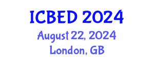 International Conference on Business and Economic Development (ICBED) August 22, 2024 - London, United Kingdom
