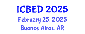 International Conference on Business and Economic Development (ICBED) February 25, 2025 - Buenos Aires, Argentina