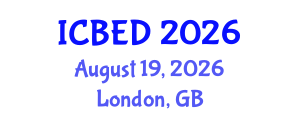 International Conference on Business and Economic Development (ICBED) August 19, 2026 - London, United Kingdom