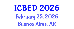 International Conference on Business and Economic Development (ICBED) February 25, 2026 - Buenos Aires, Argentina