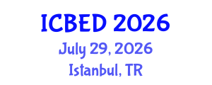 International Conference on Business and Economic Development (ICBED) July 29, 2026 - Istanbul, Turkey