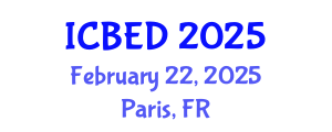 International Conference on Business and Entrepreneurship Development (ICBED) February 22, 2025 - Paris, France