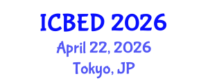 International Conference on Business and Entrepreneurship Development (ICBED) April 22, 2026 - Tokyo, Japan