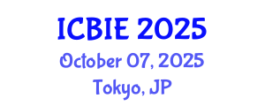 International Conference on Business and Industrial Engineering (ICBIE) October 07, 2025 - Tokyo, Japan