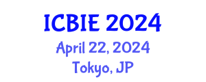 International Conference on Business and Information Engineering (ICBIE) April 22, 2024 - Tokyo, Japan