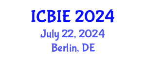 International Conference on Business and Information Engineering (ICBIE) July 22, 2024 - Berlin, Germany