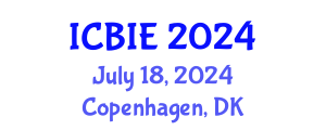 International Conference on Business and Information Engineering (ICBIE) July 18, 2024 - Copenhagen, Denmark