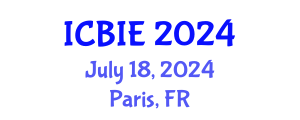 International Conference on Business and Information Engineering (ICBIE) July 18, 2024 - Paris, France