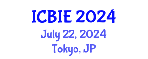 International Conference on Business and Information Engineering (ICBIE) July 22, 2024 - Tokyo, Japan