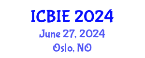 International Conference on Business and Information Engineering (ICBIE) June 27, 2024 - Oslo, Norway