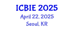International Conference on Business and Information Engineering (ICBIE) April 22, 2025 - Seoul, Republic of Korea