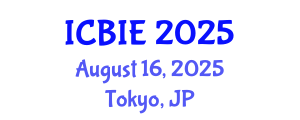 International Conference on Business and Information Engineering (ICBIE) August 16, 2025 - Tokyo, Japan