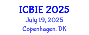 International Conference on Business and Information Engineering (ICBIE) July 19, 2025 - Copenhagen, Denmark